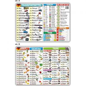 Podkładka edukacyjna Visual System Język niemiecki #2